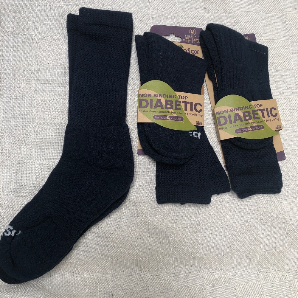 EcoSox Non-Binding Top Diabetic socks